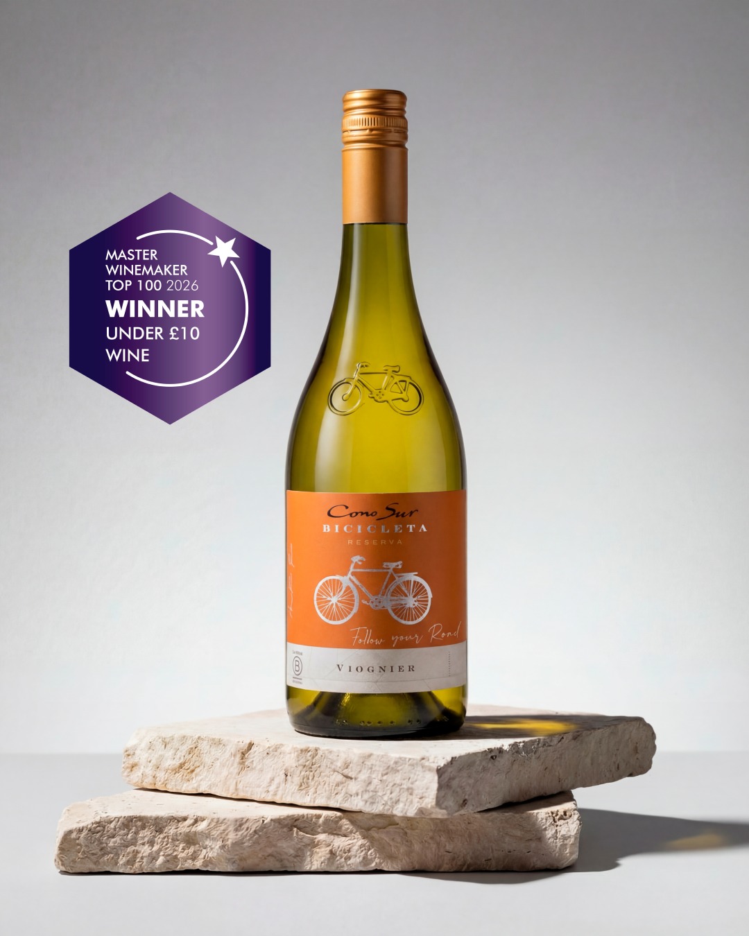Desde Chile al mundo: Bicicleta Viognier 2024 triunfa en Reino Unido y su enólogo destaca entre los 100 mejores del mundo