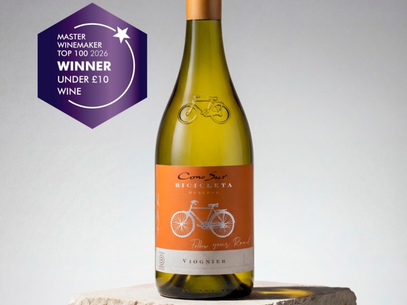 Desde Chile al mundo: Bicicleta Viognier 2024 triunfa en Reino Unido y su enólogo destaca entre los 100 mejores del&nbsp;mundo